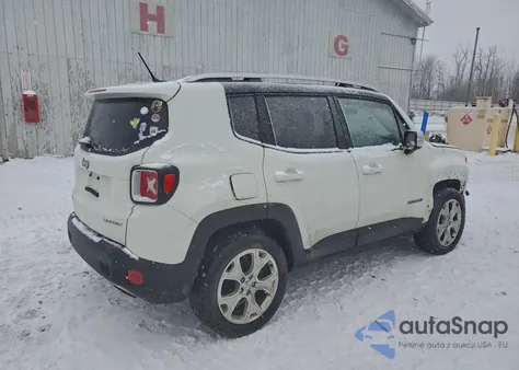 2016 Jeep Renegade Limited from USA, damaged, VIN ZACCJBDT5GPC73627